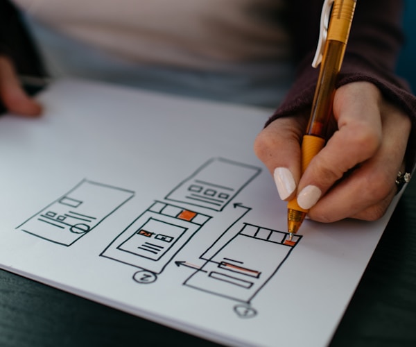 Test automation workflow builder interface